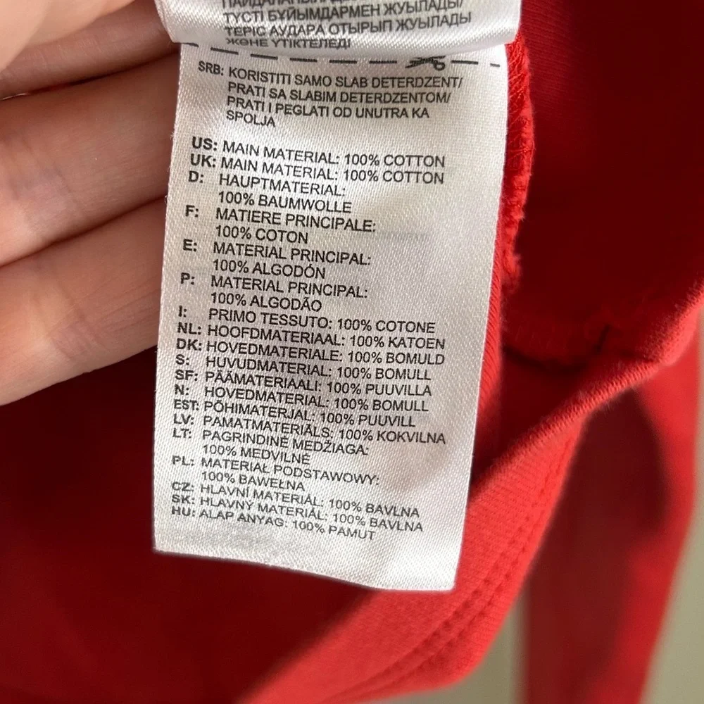 adidas Originals Women's Bold Age Cropped Sweatshirt in red - Picture 11 of 14